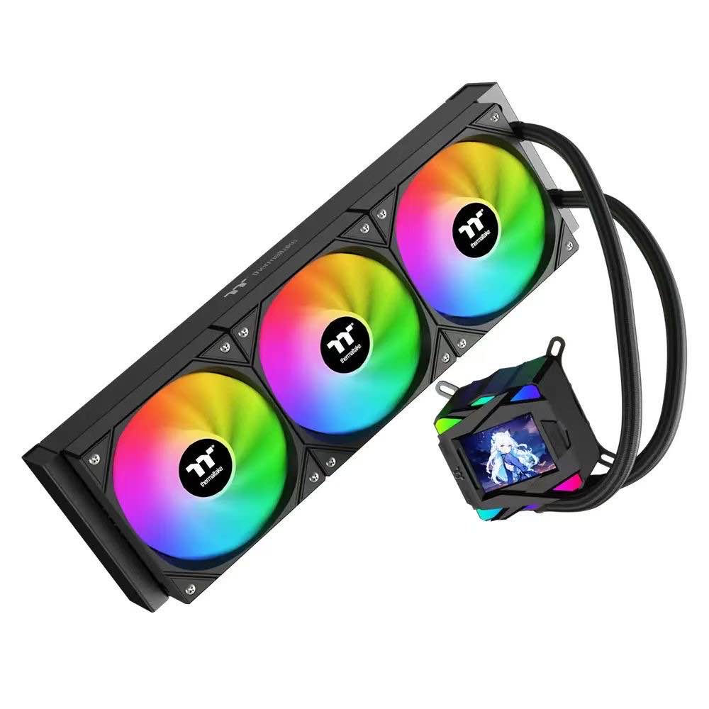 THERMALTAKE LCD SCREEN 360MM ALL-IN-ONE LIQUID CPU  COOLER