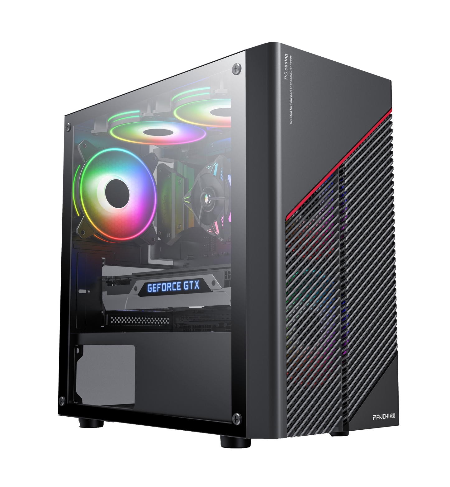 MSH100M M-ATX MESH FRONT PC CASE